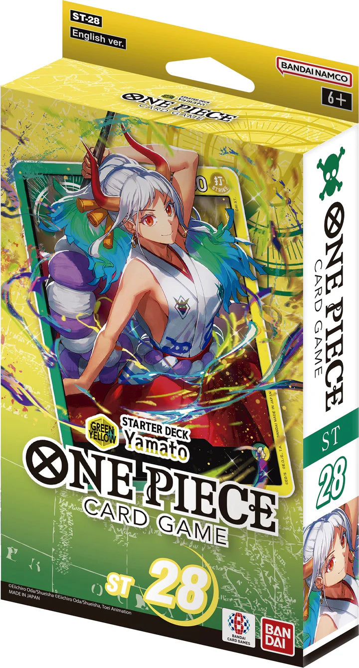One Piece Card Game - Starter Deck - ST28 Green/Yellow Yamato - Doe's Cards