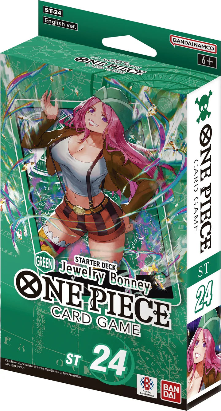 One Piece Card Game - Starter Deck - ST24 Green Jewelry Bonnie