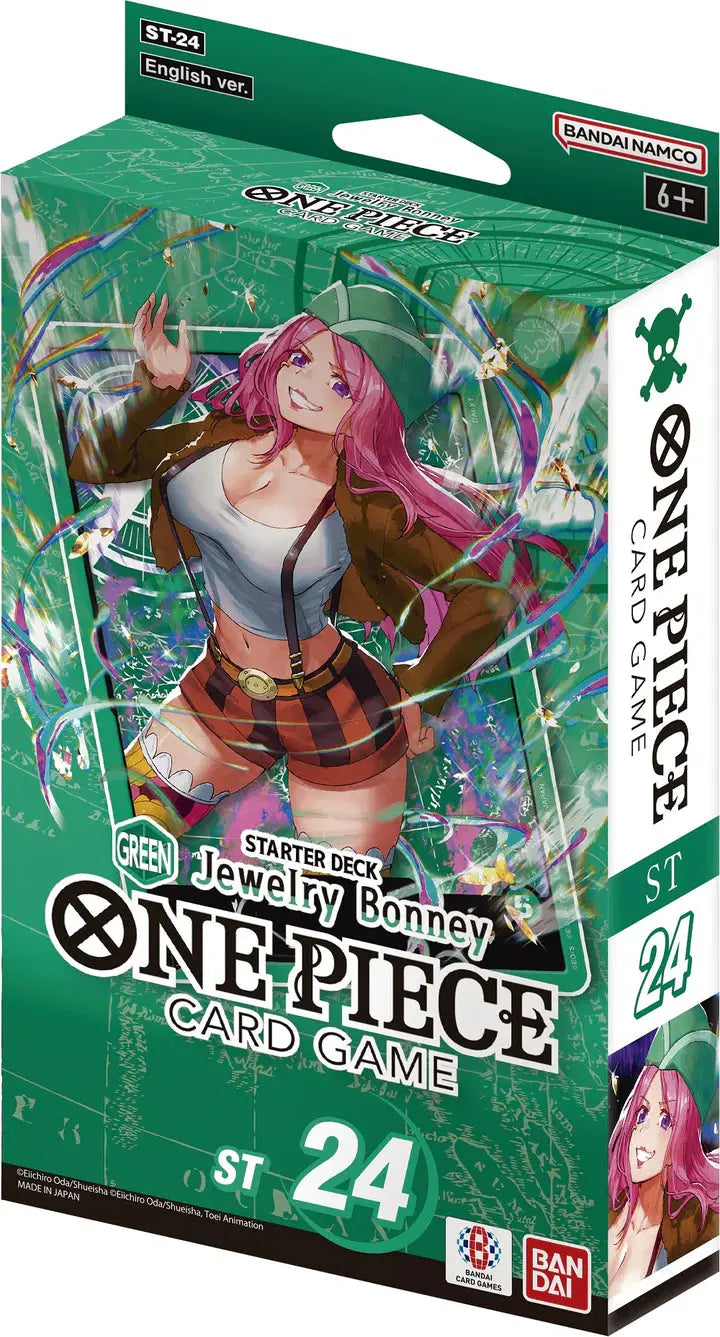 One Piece Card Game - Starter Deck - ST24 Green Jewelry Bonnie