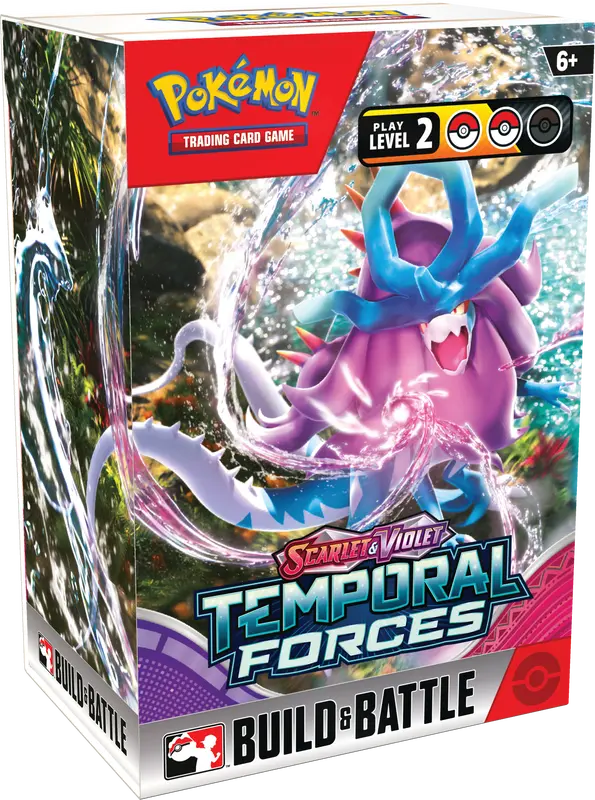 Pokemon SV5 - Temporal Forces Build & Battle box