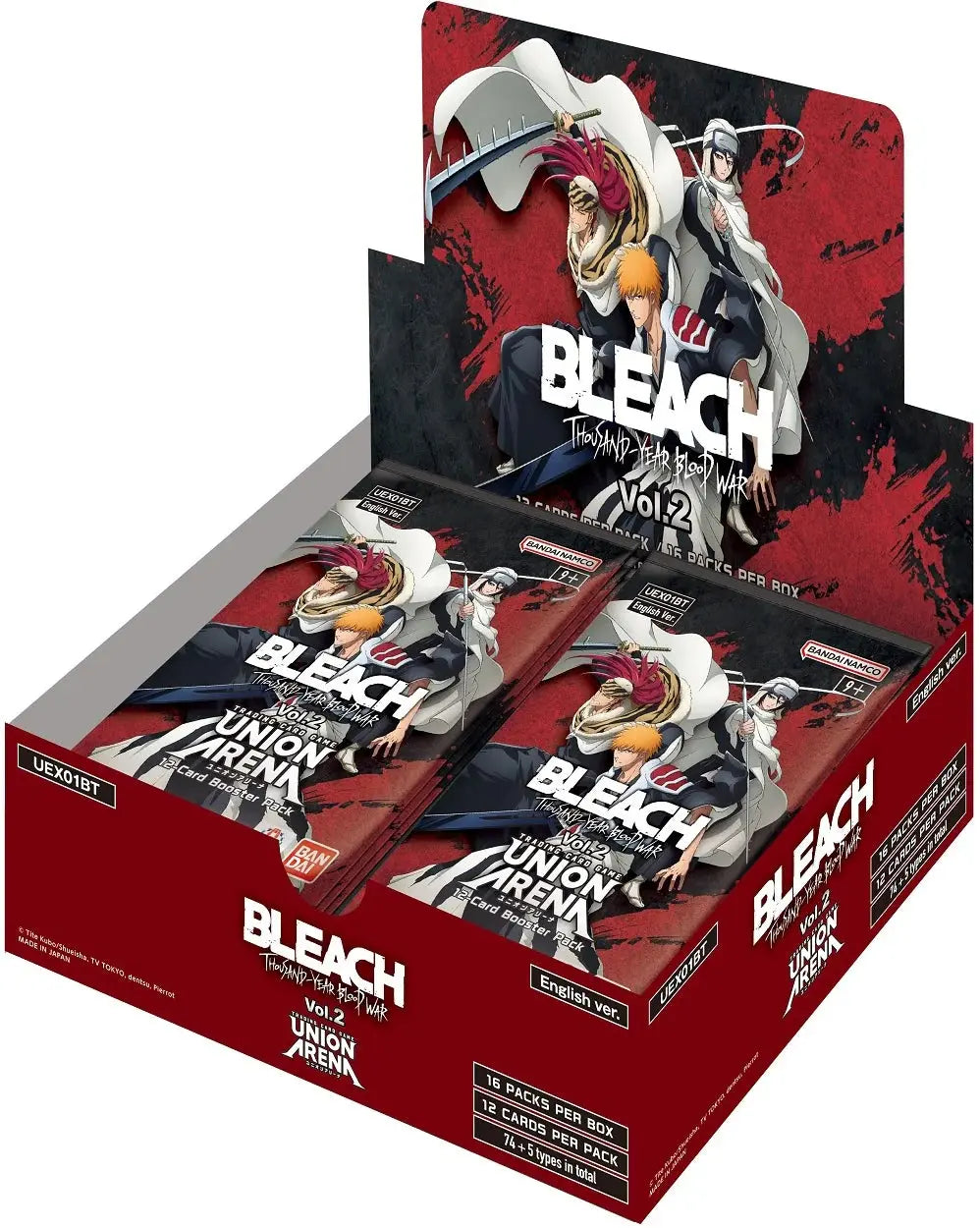 Union Arena TCG: Bleach Thousand-Year War Volume. 2 Booster Box - Doe's Cards