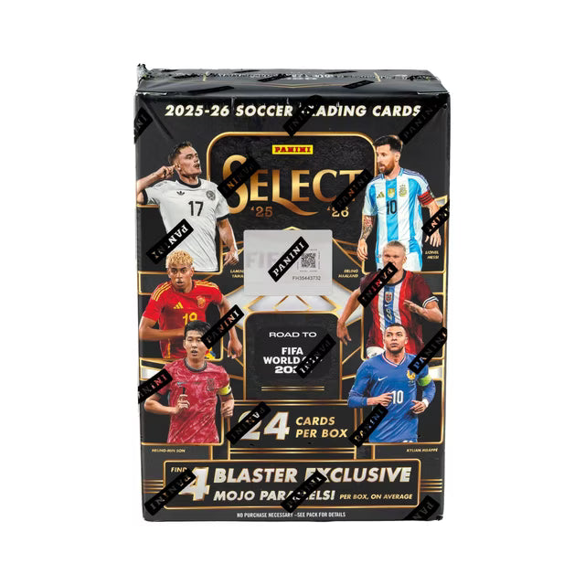 2026 Panini Select Road to FIFA World Cup Trading Cards Blaster Box Doe's Cards