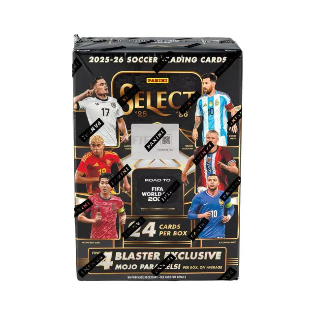 2026 Panini Select Road to FIFA World Cup Trading Cards Blaster Box Doe's Cards