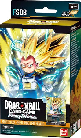 Dragon Ball Super - FS08 – Vegeta (Mini) Super Saiyan 3 Starter Deck - Doe's Cards