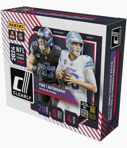 2024 Panini Clearly Donruss Football Hobby Box