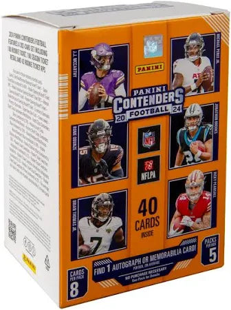 2024 Panini Contenders Football Trading Cards Blaster Box - Doe's Cards