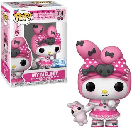 Funko Pop! Hello Kitty & Friends My Melody with Pipi 50th Anniversary - Doe's Cards