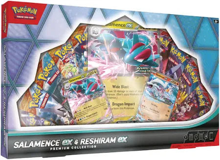 Pokemon Salamence EX & Reshiram EX Premium Collection (Pre Order) - Doe's Cards