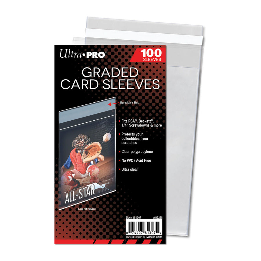 Ultra PRO - PSA Graded Card Slab Resealable Sleeves (100 ct.)