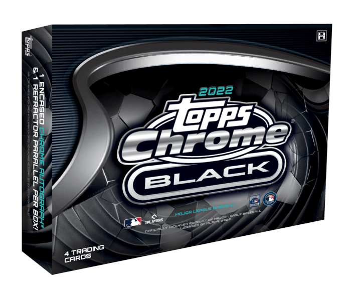 2022 Topps Chrome Black Baseball - Doe's Cards
