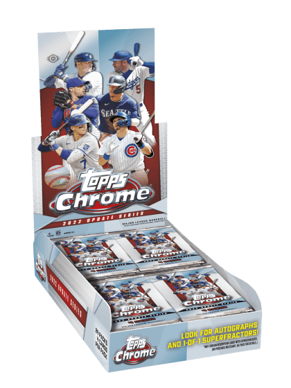 2022 Topps Chrome Updates Baseball - Hobby Box - Doe's Cards