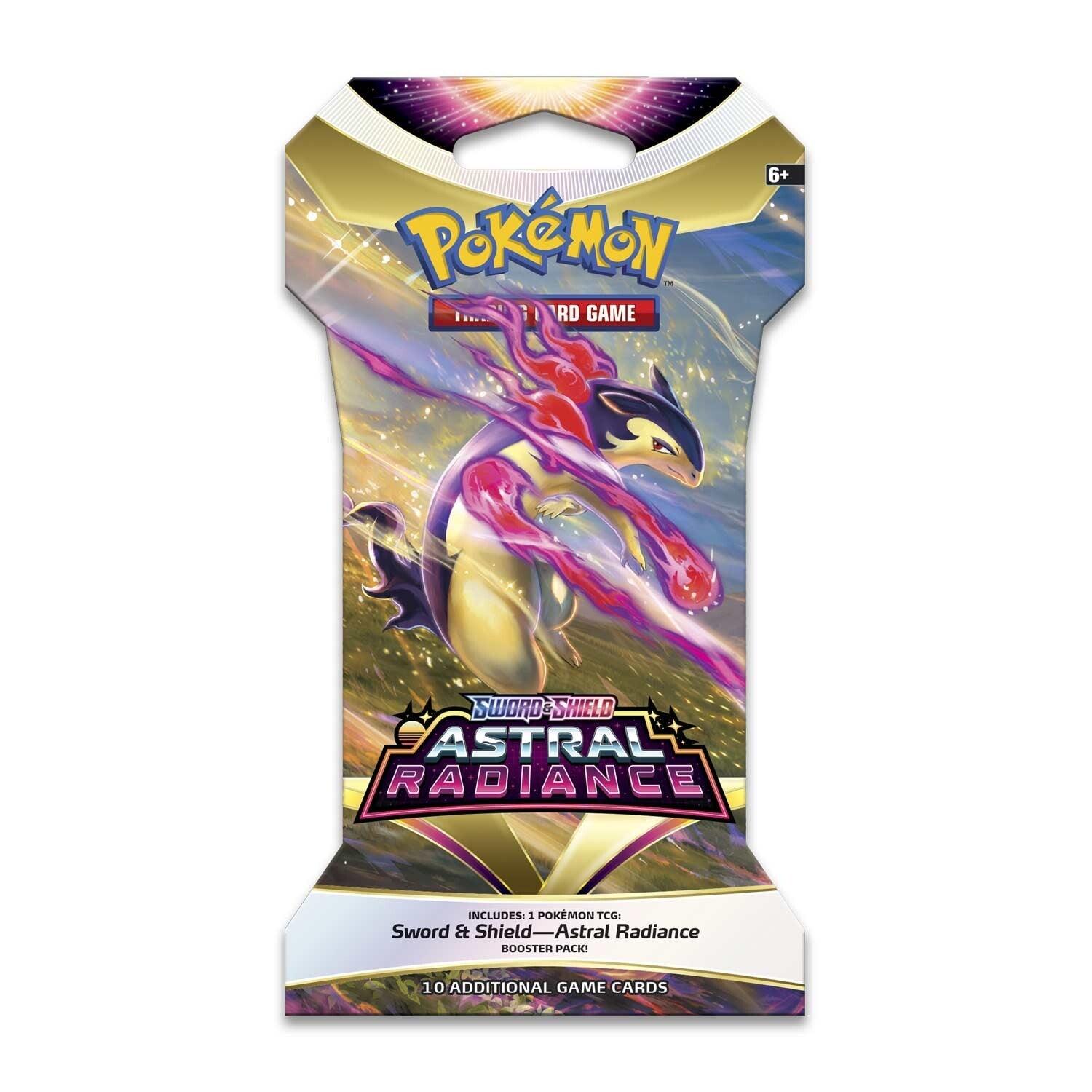 Pokemon Sword & Shield: Astral Radiance - Sleeved Booster Pack - Doe's Cards