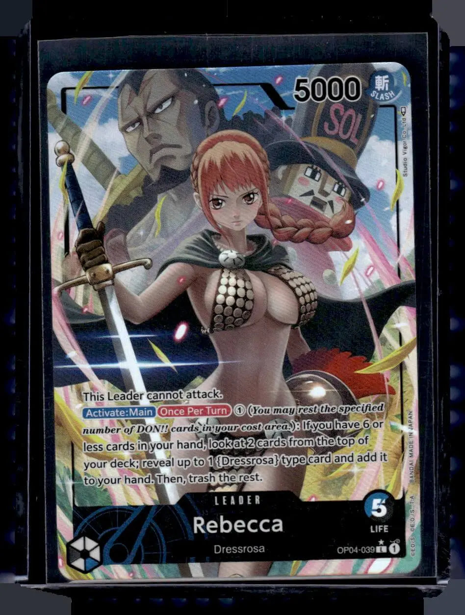 # One Piece - Rebecca (039) (Alternate Art) - Kingdoms of Intrigue (OP04)