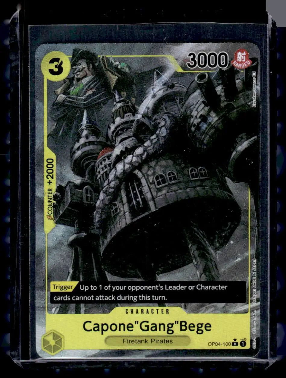 # One Piece - CAPONEGANGBEGE (ALTERNATE ART) - OP04-100