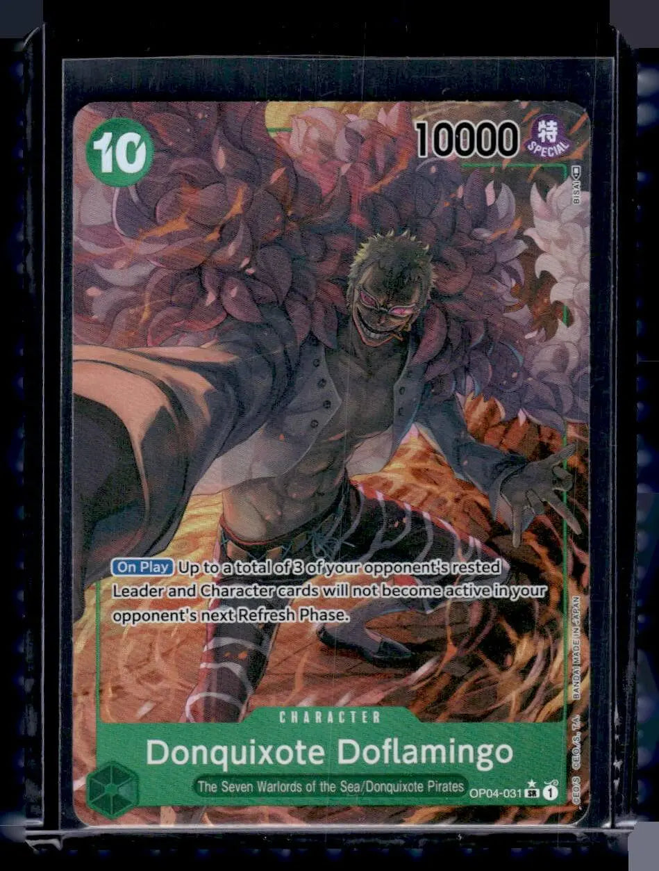 # One Piece - Donquixote Doflamingo - OP04-031 - Super Rare (Alt Art)