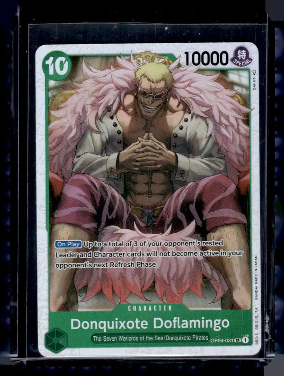 # One Piece - Donquixote Doflamingo - OP04-031 - Super Rare
