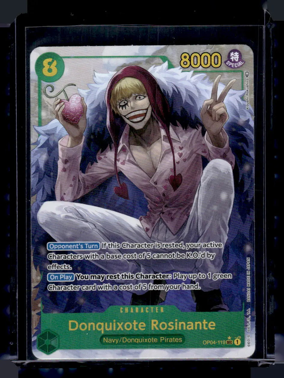 # One Piece - Donquixote Rosinante - OP04-119 - Secret Rare (Alt Art)