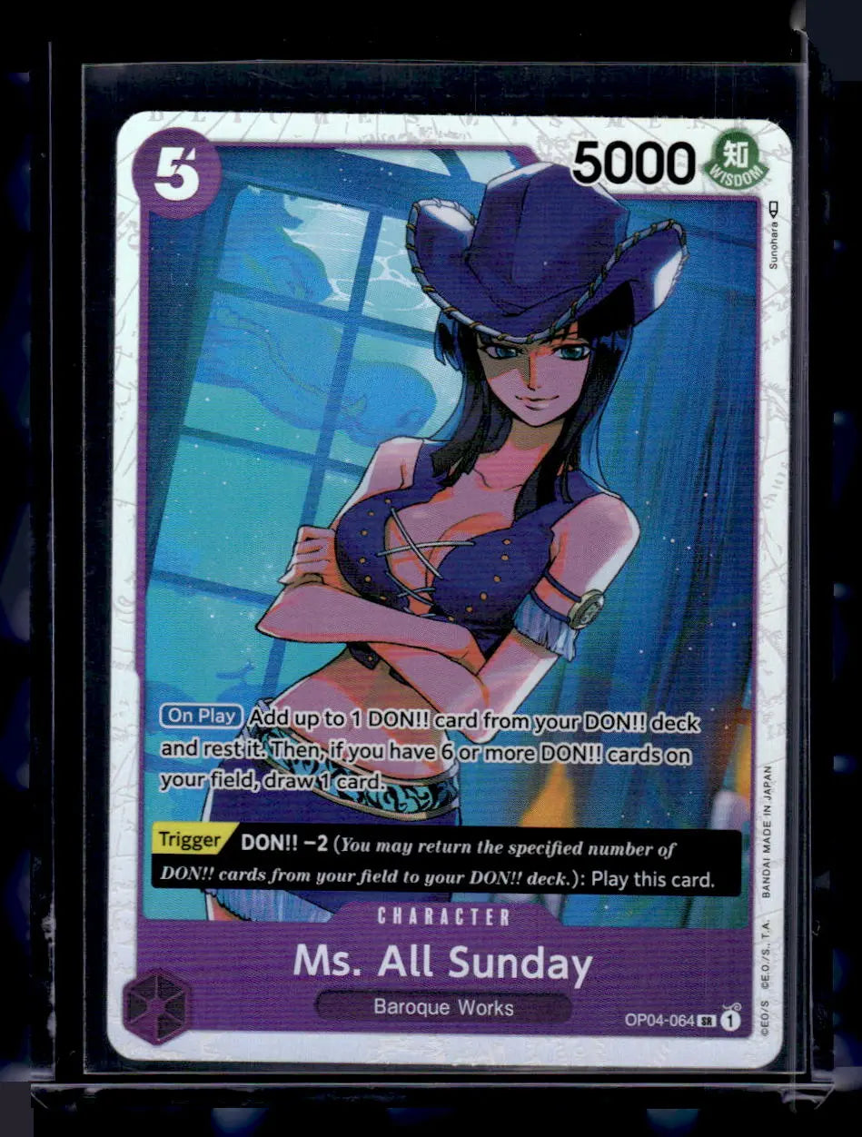 # One Piece - Ms. All Sunday - OP04-064 - Super Rare