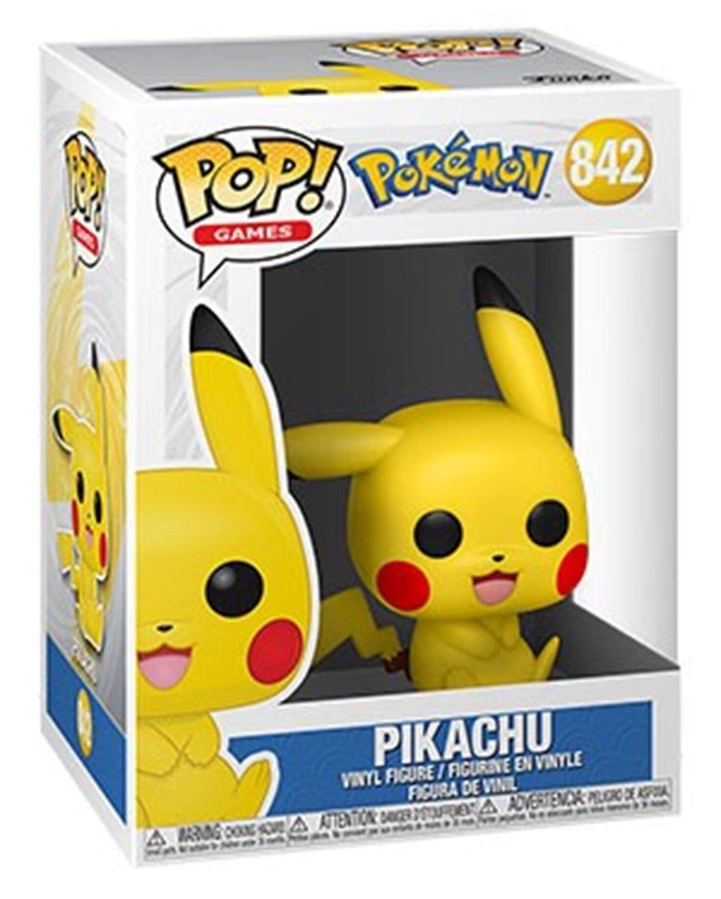 Funko Pop! Pokemon Pikachu Sitting - Doe's Cards