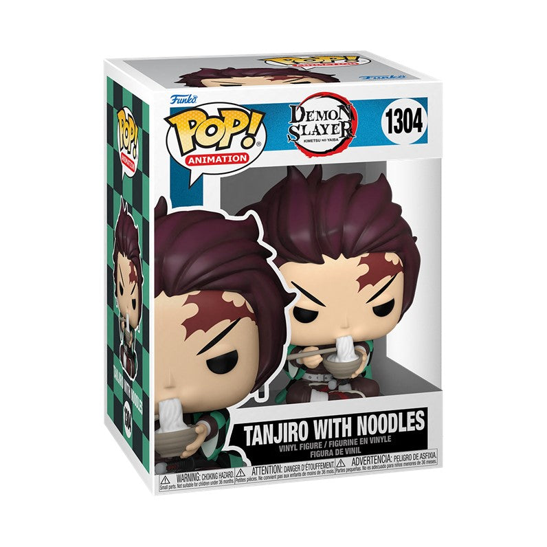 Funko Pop Demon Slayer Tanjiro w/ Noodles - Doe's Cards