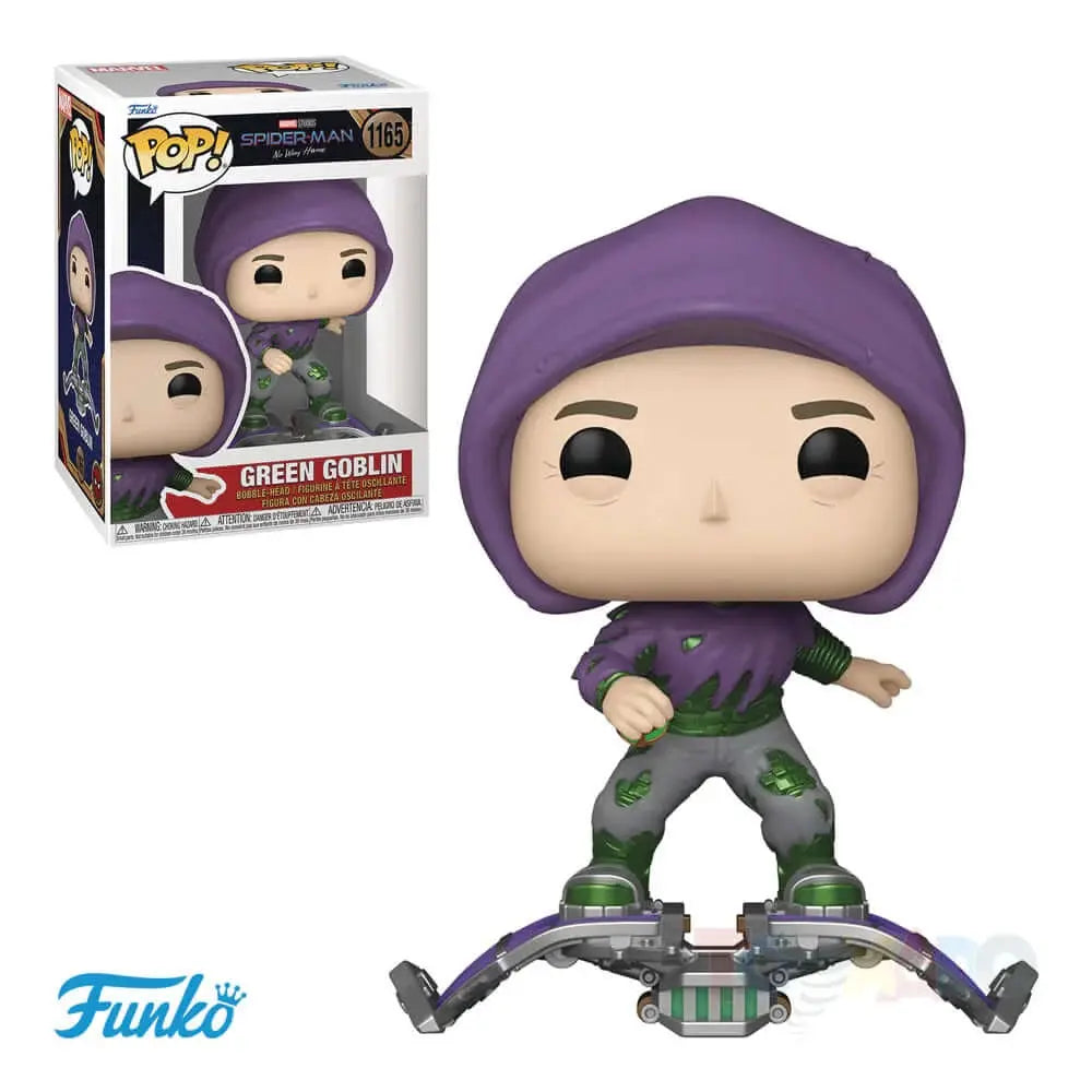 Funko Pop! Marvel #1165 - Spider-Man: No Way Home - Green Goblin Vinyl Figure (67605) - Doe's Cards