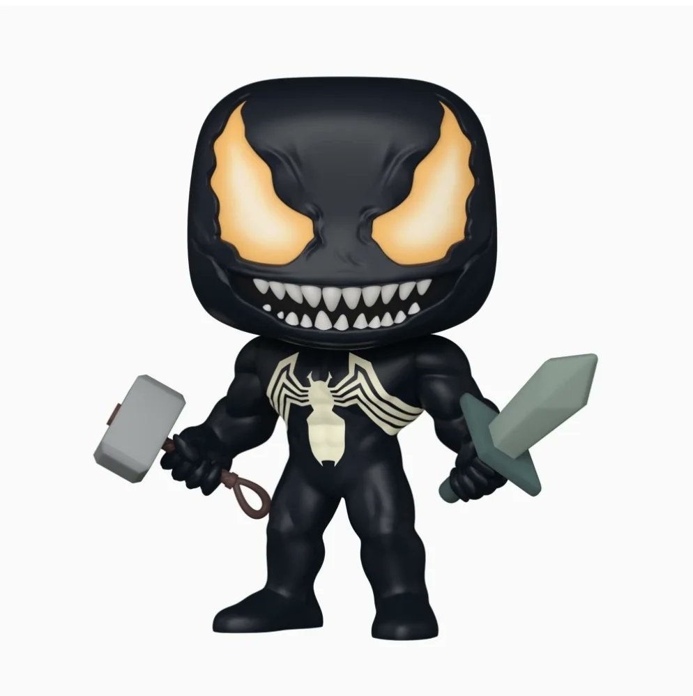 Pop! Marvel Venom Vinyl Bobble-Head Venom (Glows in the Dark) #1141 - Doe's Cards