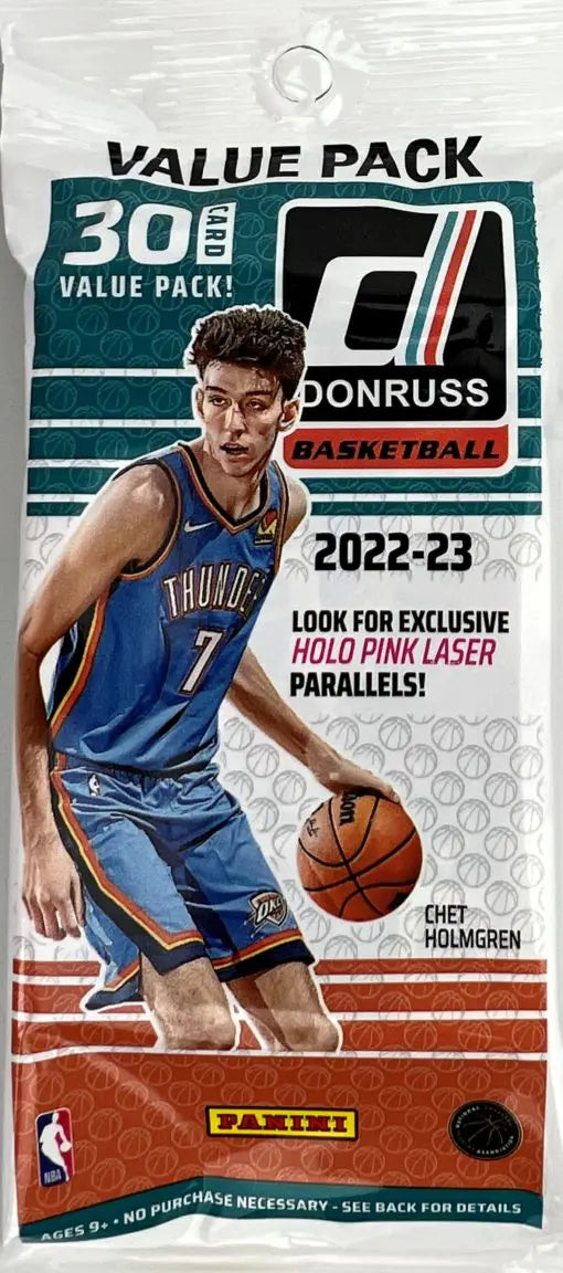Panini NBA 2022/2023 Donruss Basketball Trading Cards Fat Pack - Doe's Cards