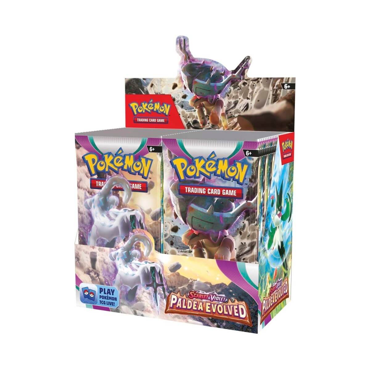 Pokemon TCG: Scarlet & Violet-Paldea Evolved Booster Box - Doe's Cards