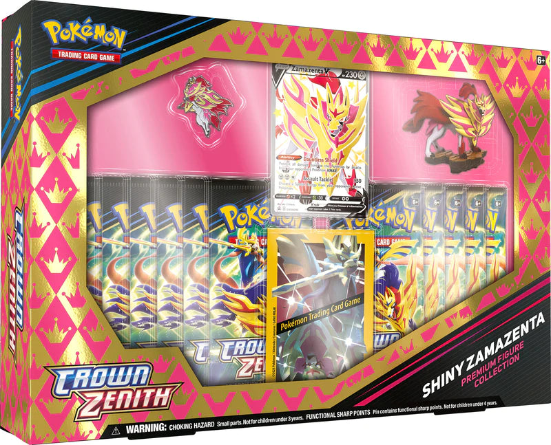 Crown Zenith Premium Figure Collection - Shiny Zamazenta (Pre-Order May 5) - Doe's Cards