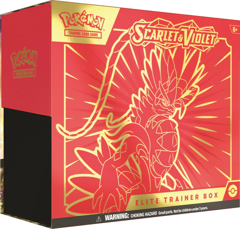 Pokemon Scarlet & Violet - Base Set - Elite trainer box - Koraidon - Doe's Cards