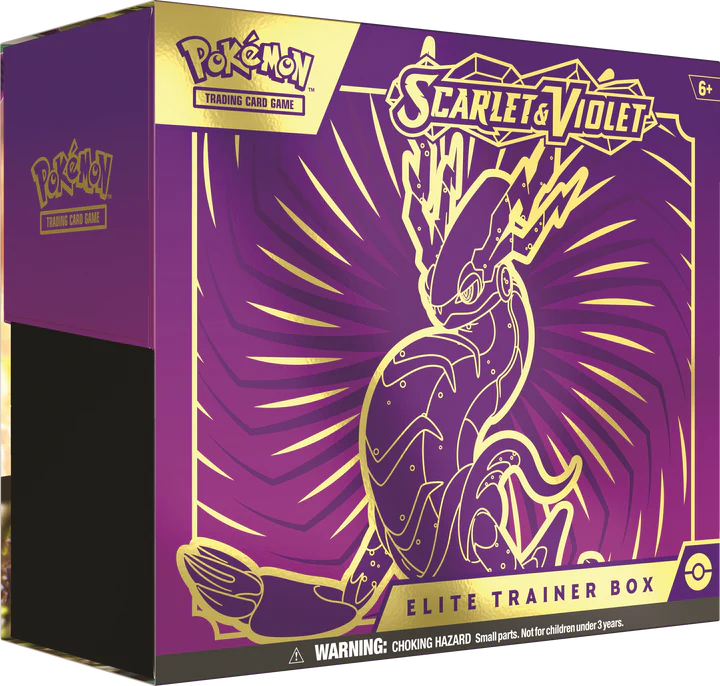 Pokemon Scarlet & Violet - Base Set - Elite trainer box - Miraidon - Doe's Cards