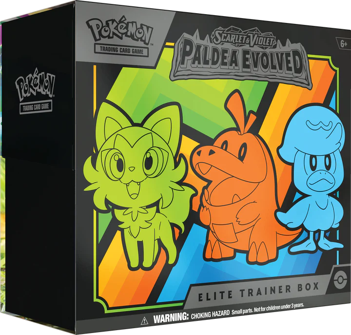 Pokemon TCG: Scarlet & Violet-Paldea Evolved Elite Trainer Box - Doe's Cards