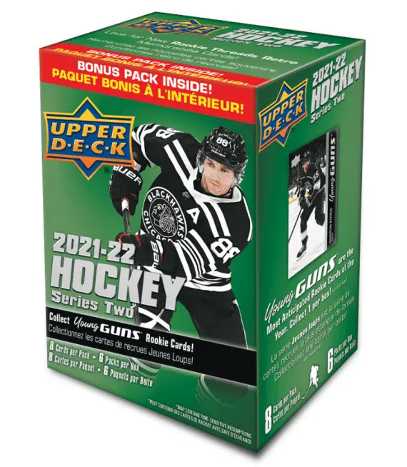 2021-22 Upper Deck Series 2 Hockey Blaster Box - Doe's Cards