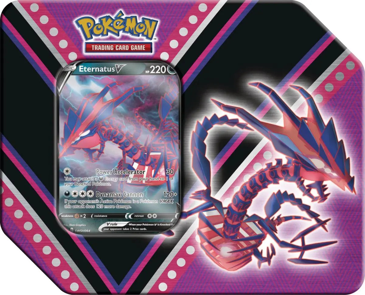 POKEMON ETERNATUS V POWERS TIN - Doe's Cards