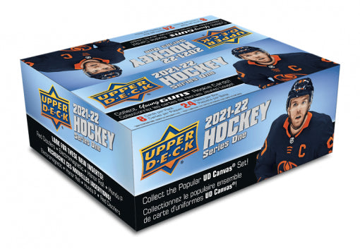 2021-22 Upper Deck Series 1 Hockey Retail Box - Doe's Cards