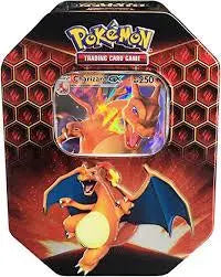 Pokemon SM11.5 Hidden Fates Gx Tin- Charizard | 4 Booster Pack - Doe's Cards