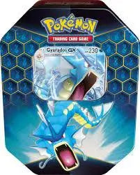 Pokemon Hidden Fates Gx Tin- Gyarados Gx | 4 Booster Pack - Doe's Cards