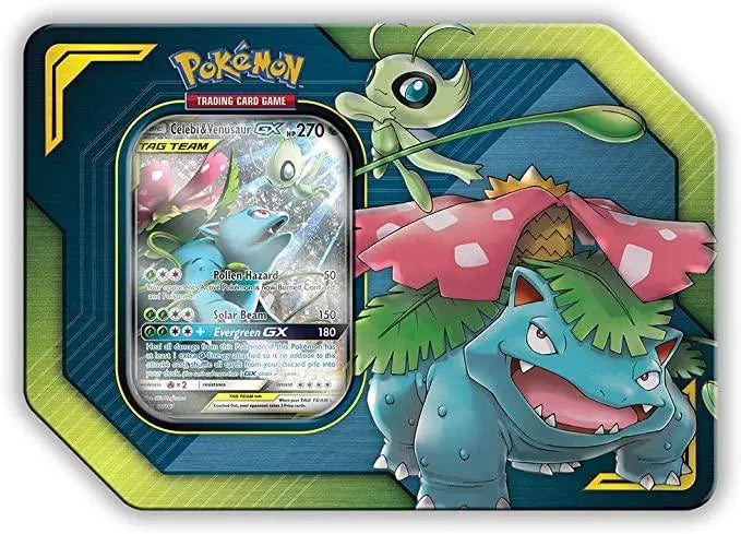 Pokemon Tag Team Tin Celebi & Venusaur GX - Doe's Cards