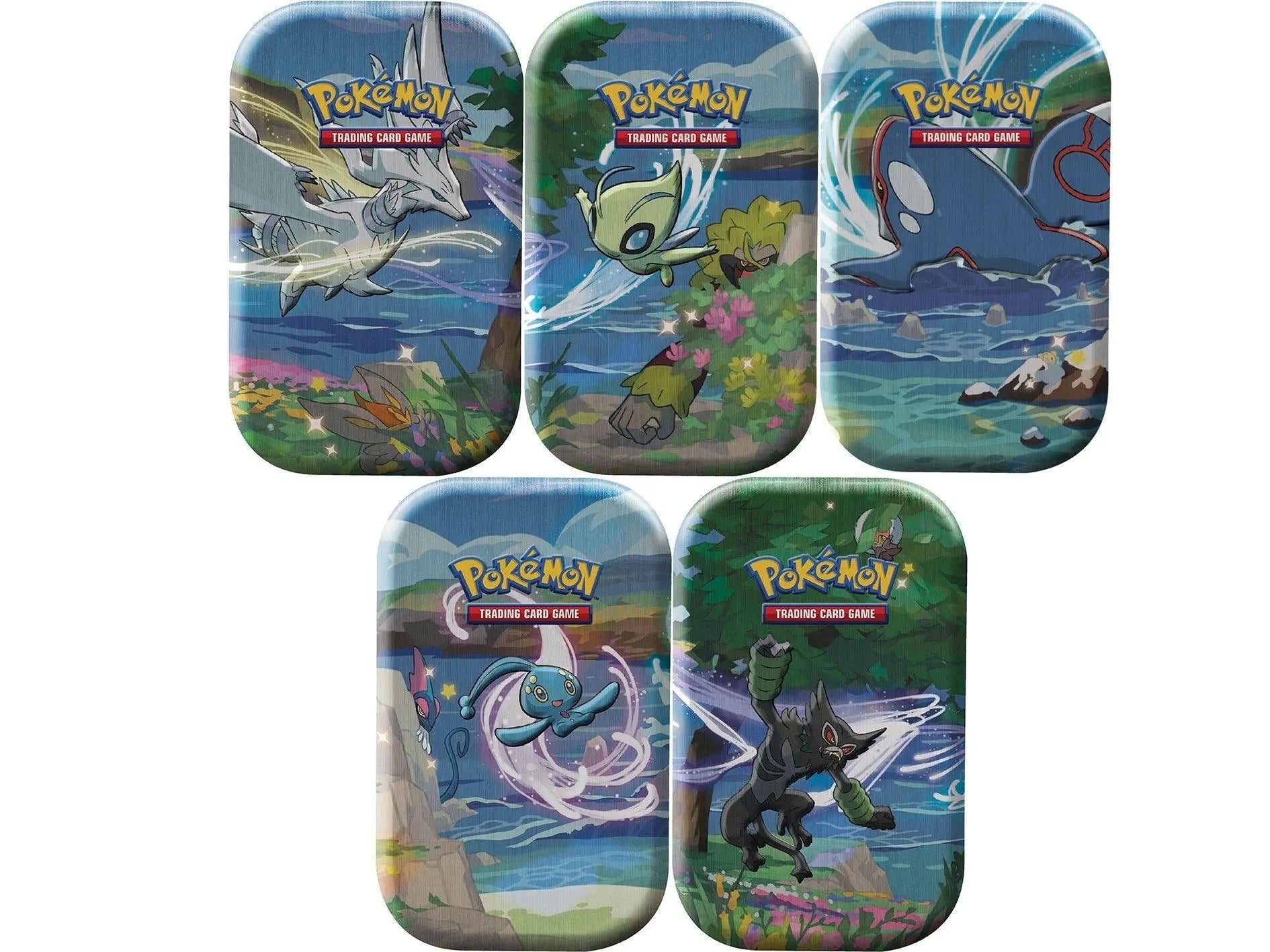 Pokémon - Shining Fates - Mini Tins - set of 5 - Doe's Cards