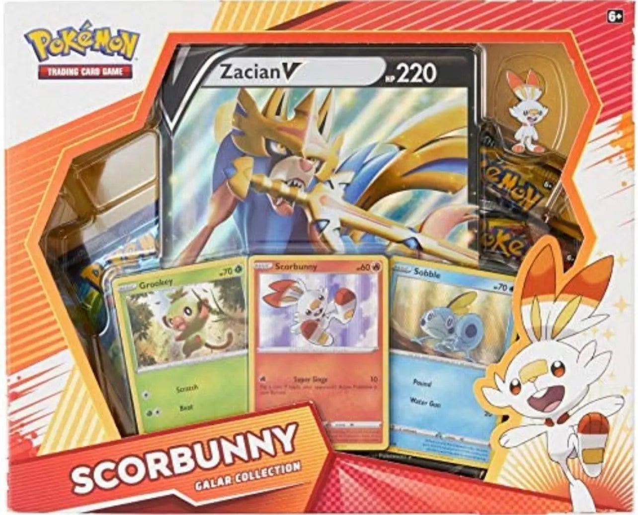 Pokémon : Galar region collection box (Scorbunny) - Doe's Cards