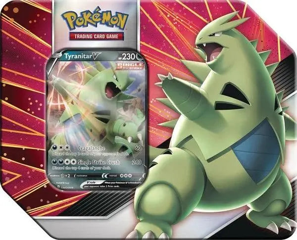 Pokémon - V strikers tin- Tyranitar - Doe's Cards