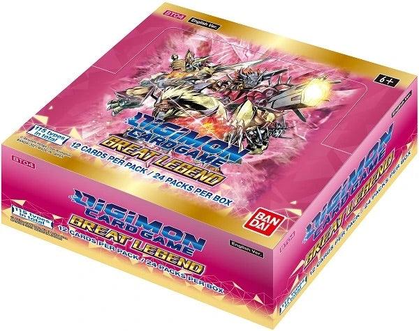 Digimon card game - Great Legend Booster box - Doe's Cards