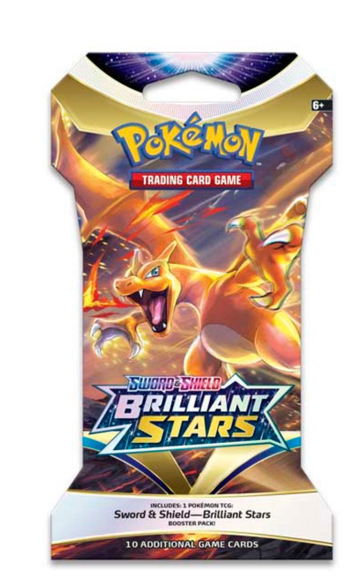 Pokemon Brilliant Stars sleeved booster pack - Doe's Cards