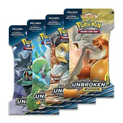 Pokemon : Unbroken Bonds Sleeved Booster Pack ( bundle of 24 packs ) - Doe's Cards