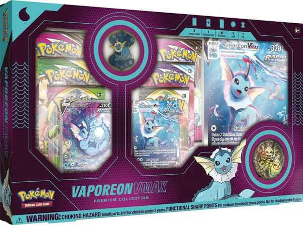 Pokémon - Vaporeon Vmax Premium collection - Doe's Cards