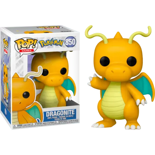 Funko Pop! Games: Pokemon S8 - Dragonite - Doe's Cards