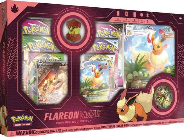 Pokémon - flareon Vmax Premium collection - Doe's Cards