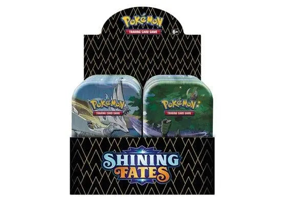 Pokémon - Shining Fates - Mini tins - Display case ( sealed ) - Doe's Cards