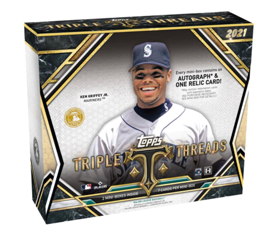 2021 Topps Triple Threads baseball hobby box - Doe's Cards