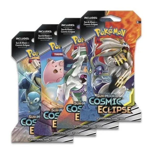Pokemon Sun & Moon: Cosmic Eclipse Sleeved Booster Pack (24 pack bundle) - Doe's Cards